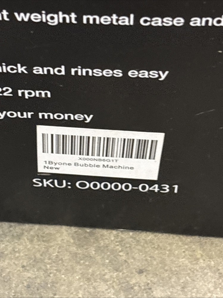 1 by one fun fog bubble machine