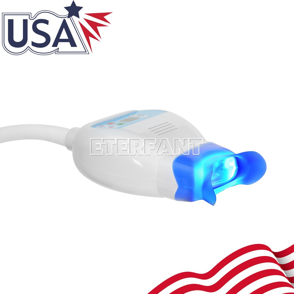 Dental Mobile Teeth Whitening Machine LED Light Accelerator Lamp Bleaching US