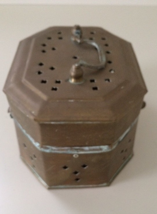 Brass Hinged Box-Made in India