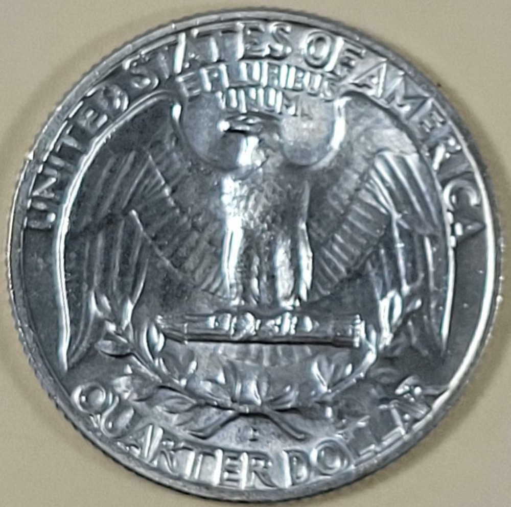 1958 - D Silver Washington Quarter - ** BU **