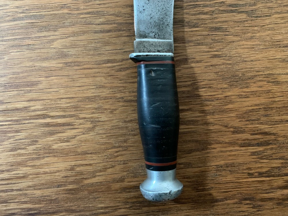 Rare Vintage Cattaraugus Fixed Blade Knife