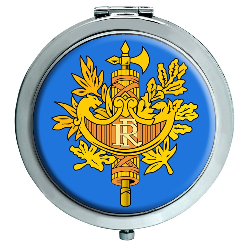 France (Crest) Compact Mirror