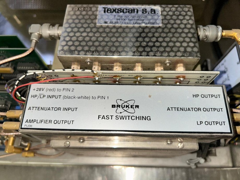 Bruker RF Unit With Texscan And More