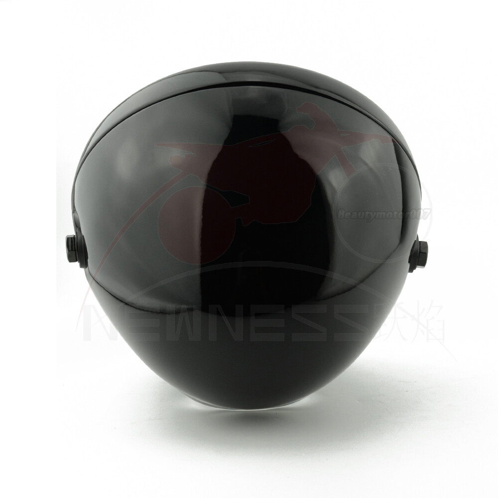 7" Motorcycle Headlight Round Housing Headlamp Light Bucket Shell Side Mount