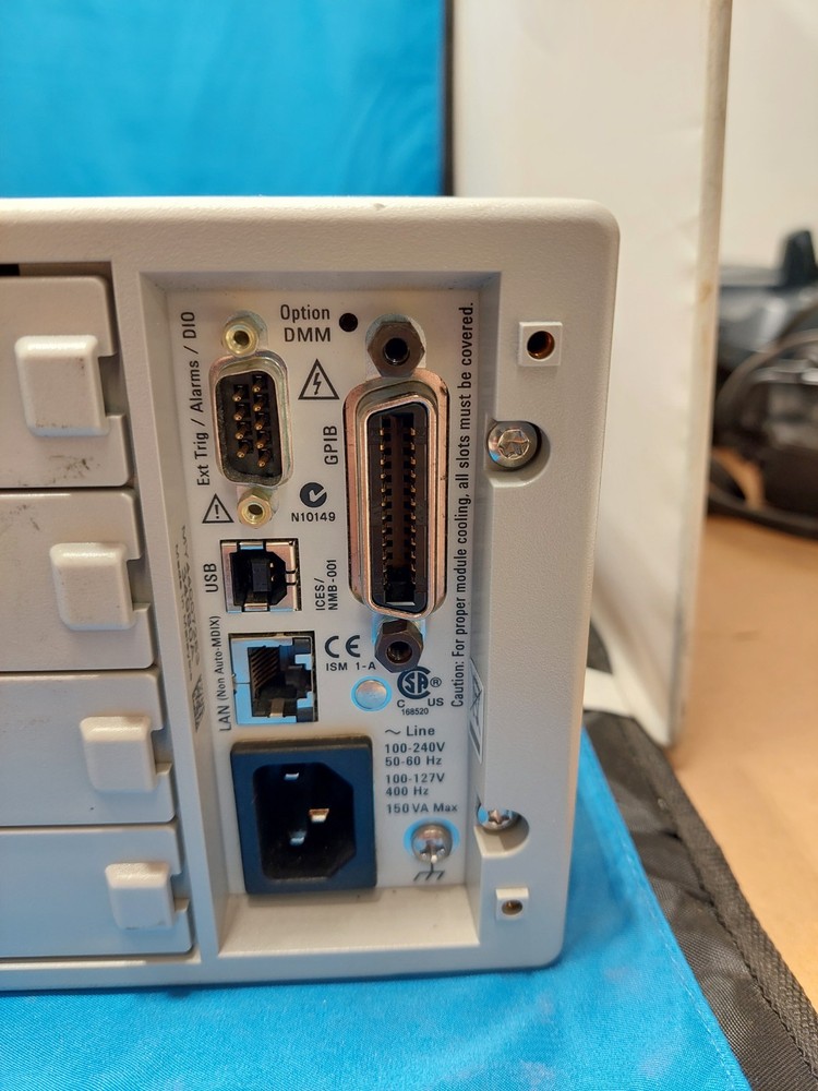 Agilent Technologies 34980A Multifunction Switch Measure Unit with 3 modules