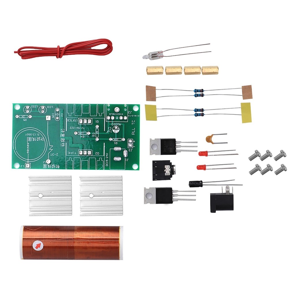 Coil Module Plasma Speaker Unassembled Mini DIY Electronic Kit Tool 15W DC