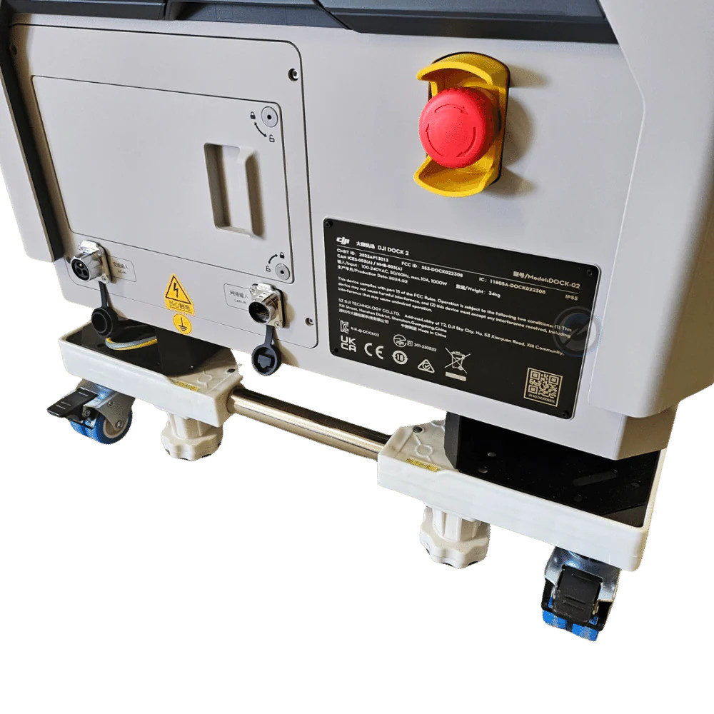 Dock 2 Movable Locking Wheel Stand with Leveling System