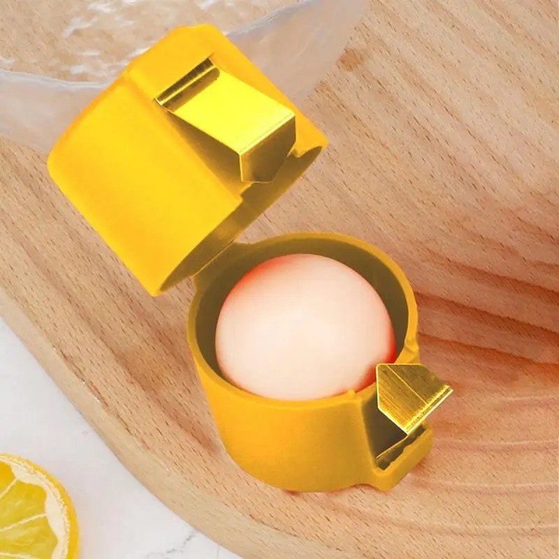 Share Egg Cracker Tool Egg Breaker Manual Shell Separator Opener Kitchen Tools