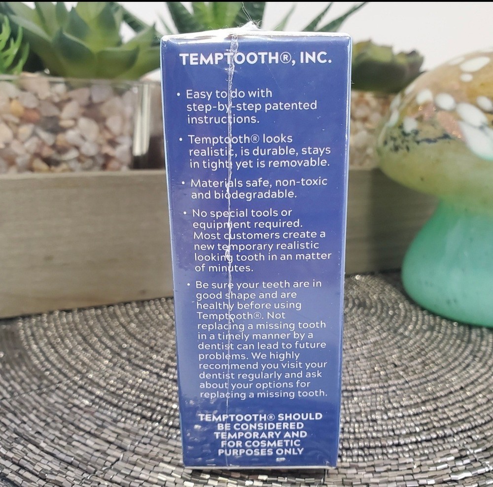 Temptooth Kit, Missing Tooth Replacement Kit, Sealed