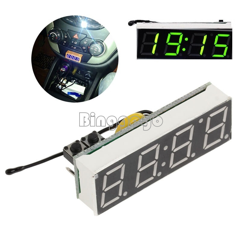 DS3231SN 3-in-1 LED Digital Clock Temperature & Voltage Modules DIY Electronic