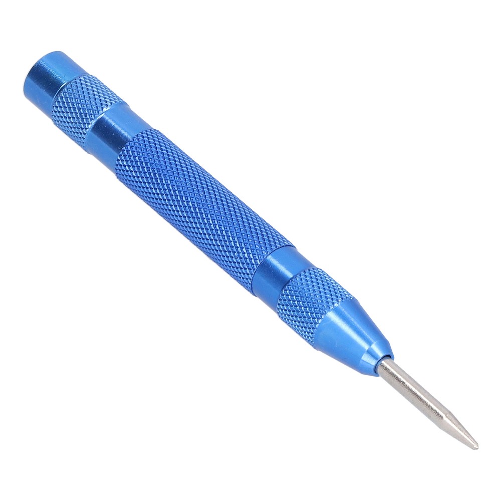 Automatic Center Punch Hardened Steel Removable Tip Positioner Adjustable Force