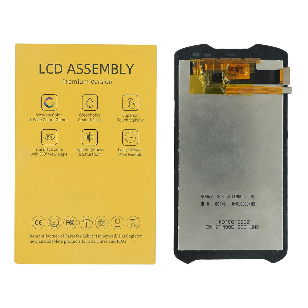 LCD Display with Touch Screen Assembly for Zebra TC51 TC56 Lots NEW