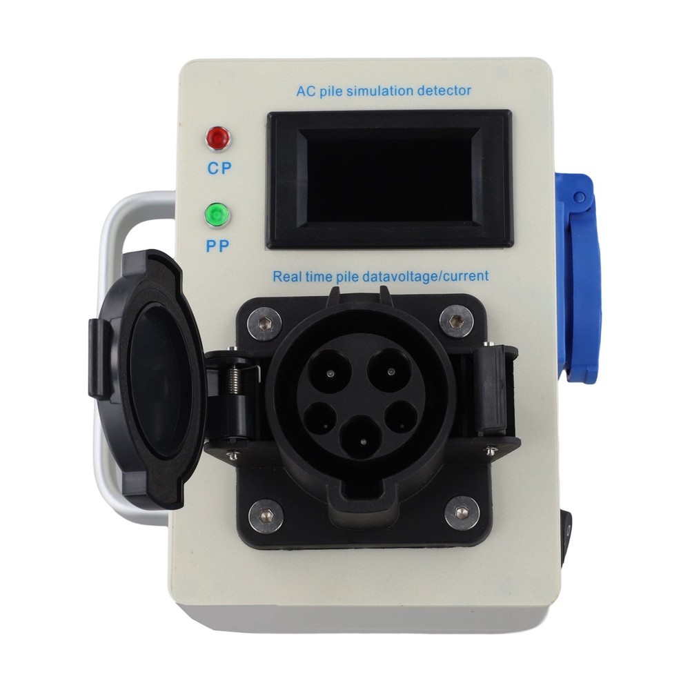 AC Charging Pile Simulation Tester for Electric Vehicle Charging Socket Testing