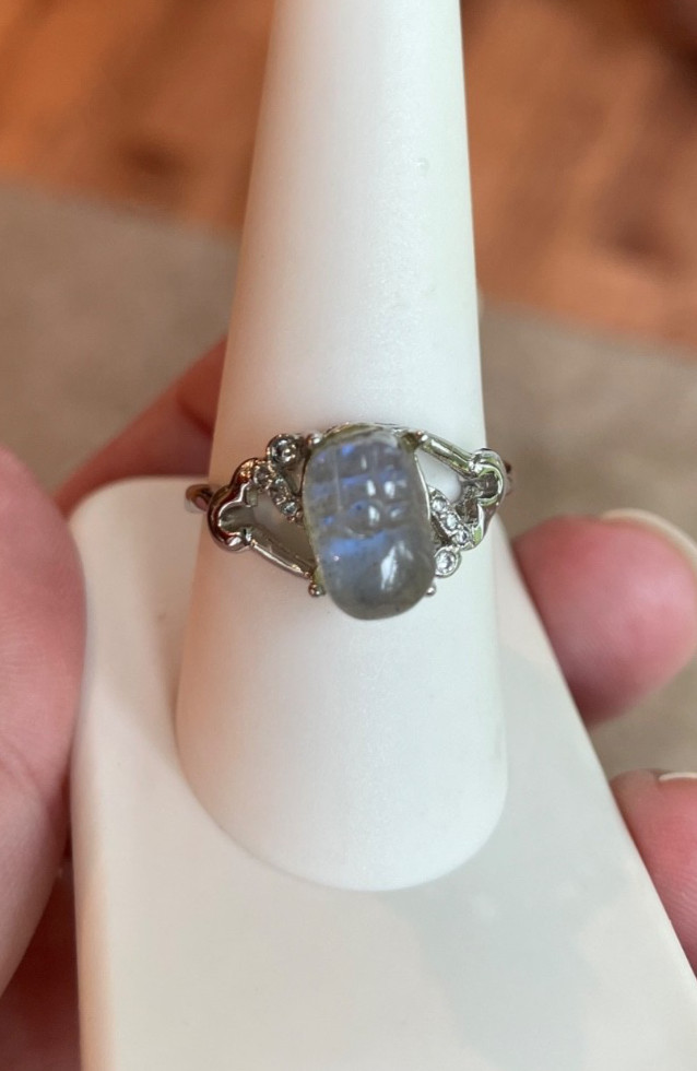 Labradorite pixiu ring (adjustable)
