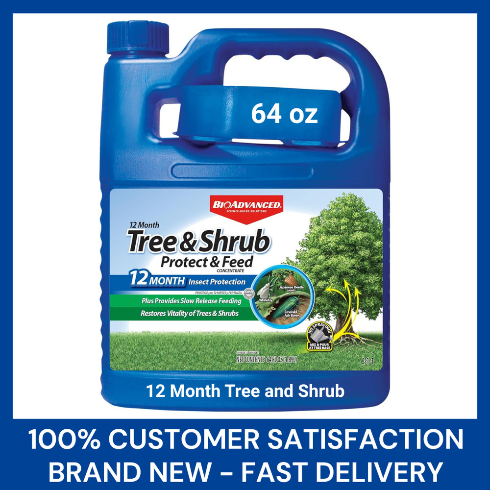 BioAdvanced Tree and Shrub, Concentrate_ protect and feed 64 oz