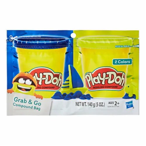 Play-Doh Grab & Go Compound Bag - 2 Colors