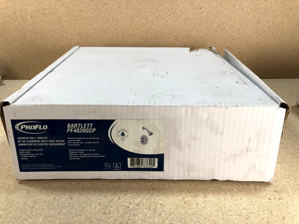 PROFLO PF4820GCP Bartlett Shower Only Trim Package - Chrome