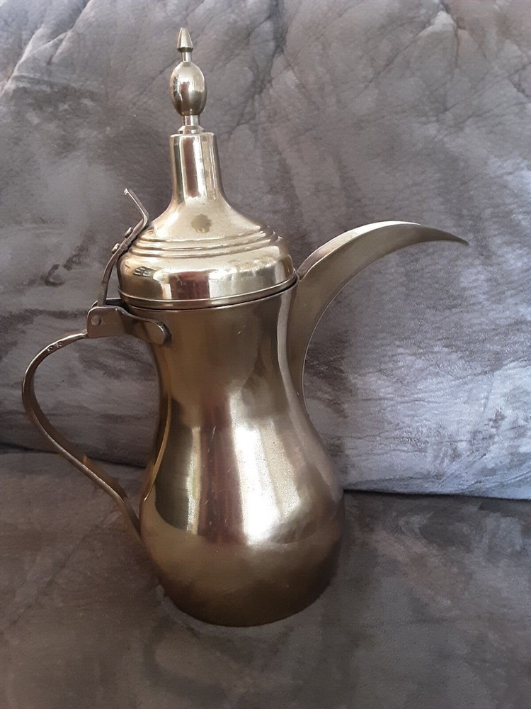 VINTAGE  brass middle  Eastern Coffee pot