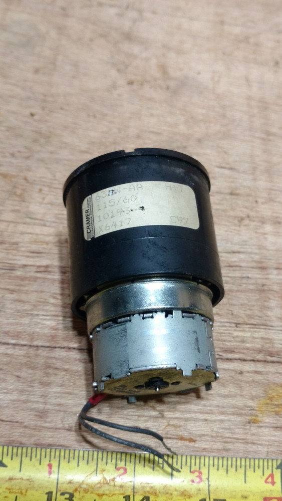 Cramer 636W ELAPSED TIME INDICATOR HOUR METER TO 1/10TH