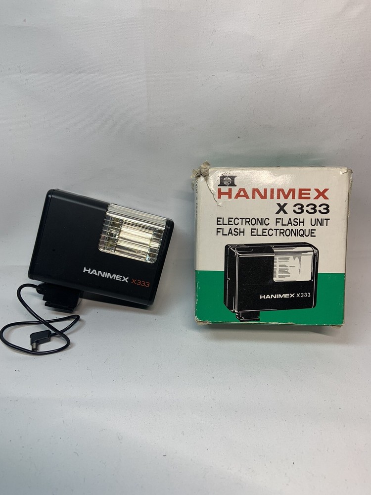 HANIMEX X333 Electronic Flash Unit/ With Manual