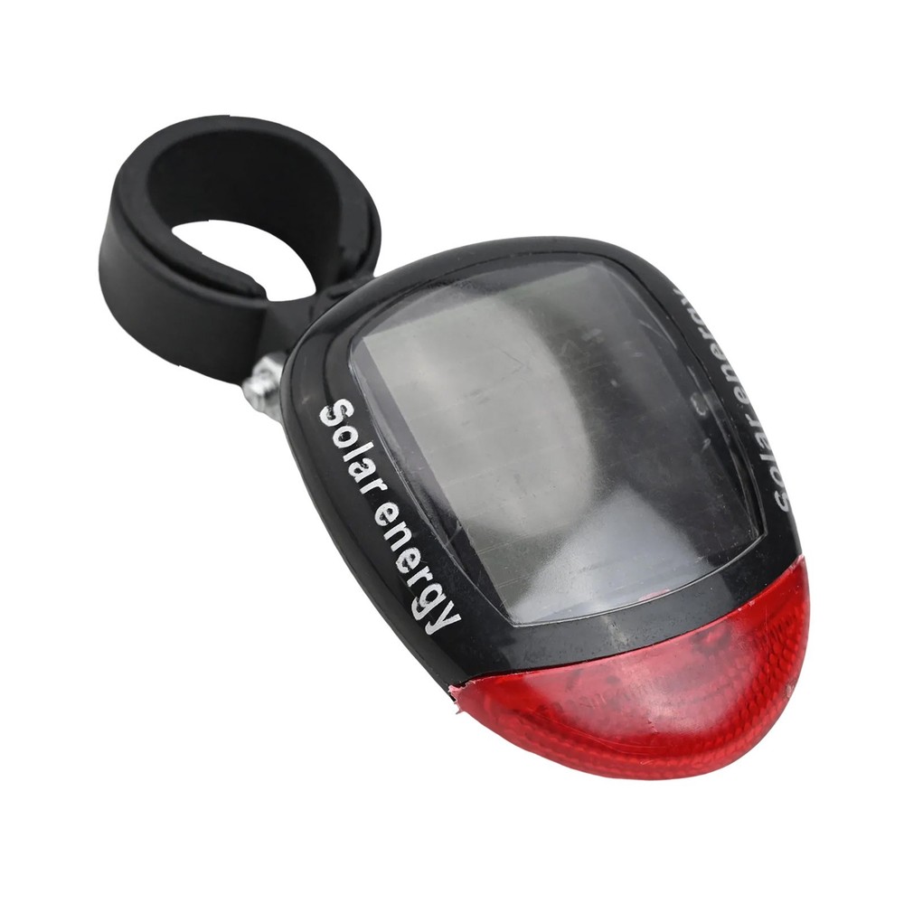 Sustainable Lighting Solution Solar Powered MTB Taillight Easy Mounting