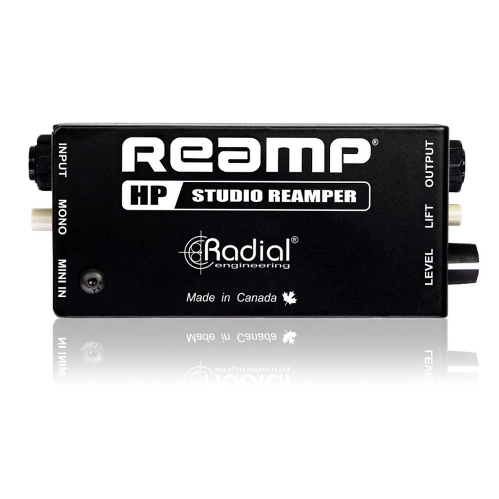 Radial Engineering Reamp HP Studio Reamper Bundle with Hosa TRS & TS Cables
