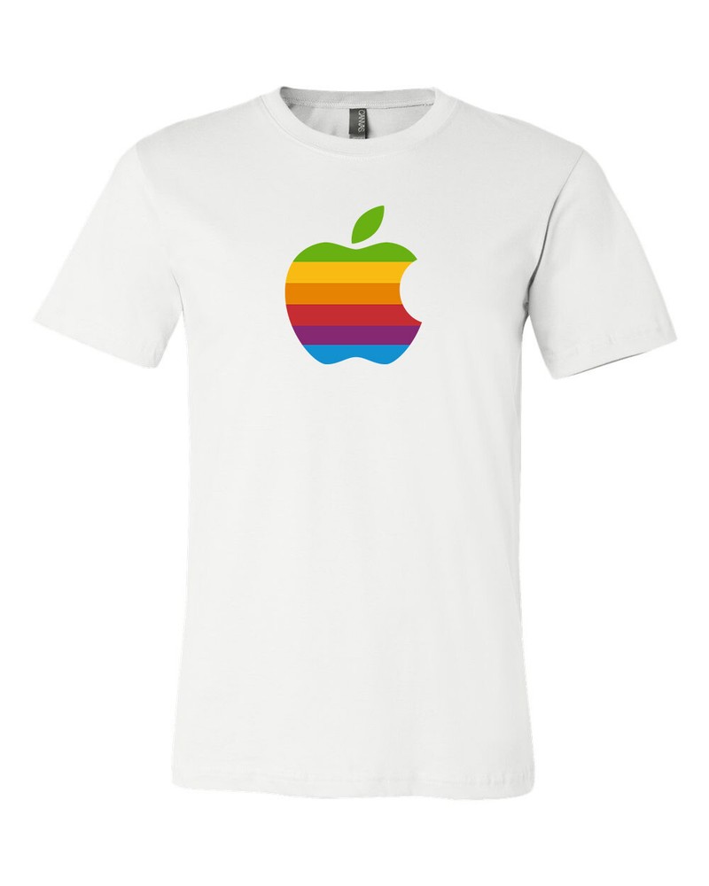 Apple Computers Retro Logo Shirt S-5XL Fast Ship!!