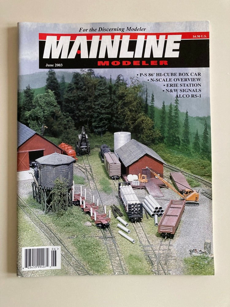 June 2003 Mainline Modeler Magazine