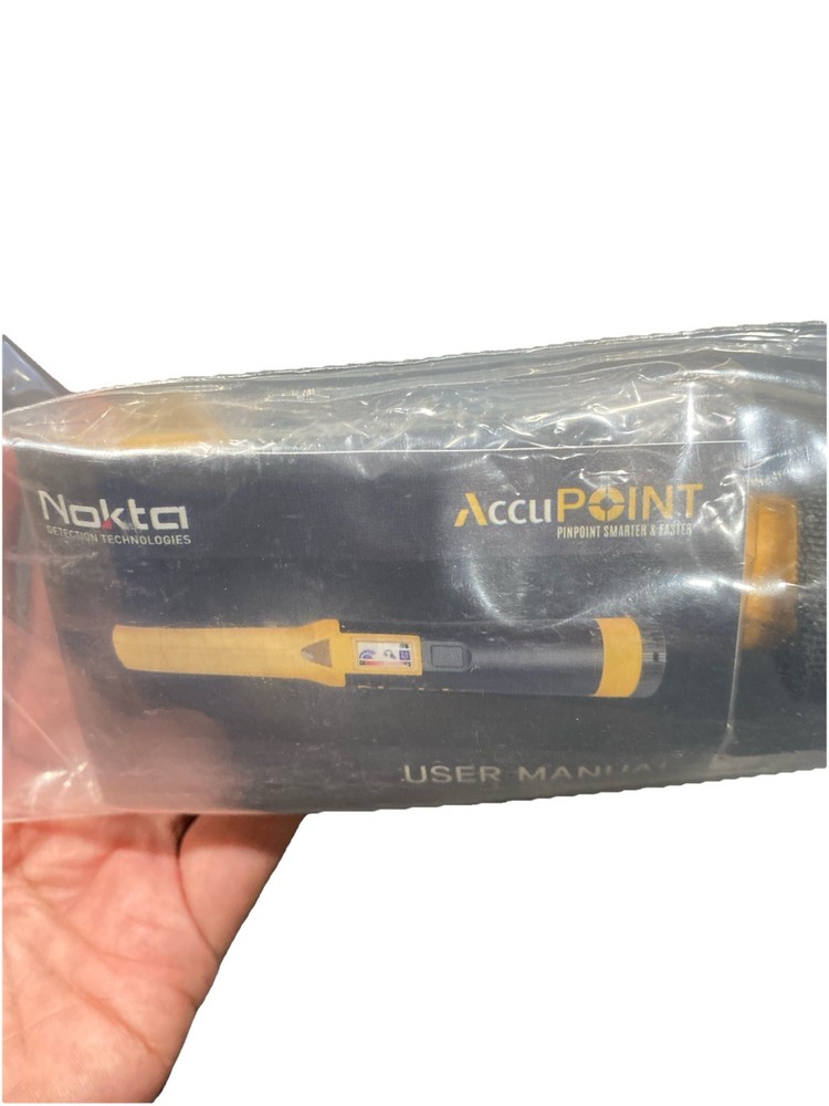 New Nokta AccuPOINT Metal Detector Pinpointer, Bluetooth & Waterproof Pointer