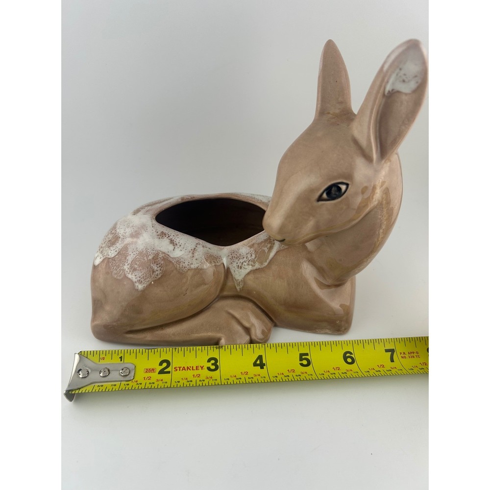Vintage Ceramic Fawn/Deer Planter Pot