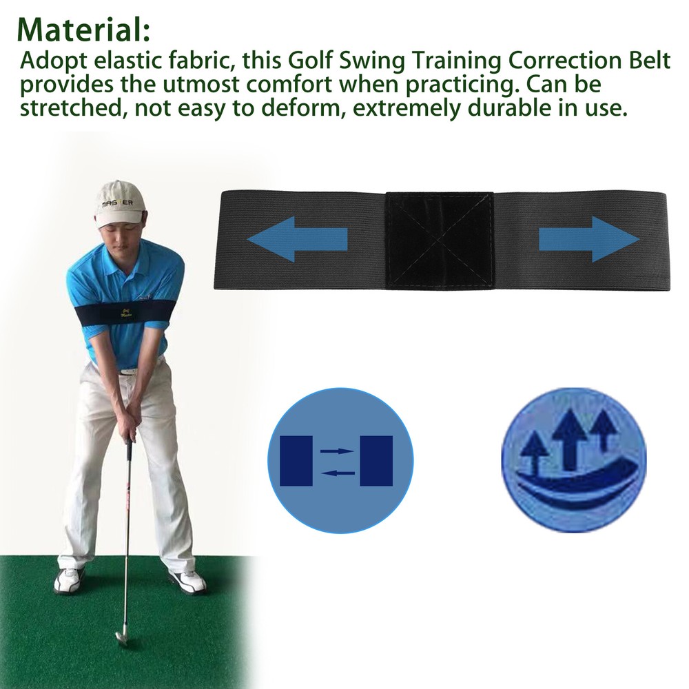 Golf Swing Training Aid - Swing Correcting Arm Band - Create the Perfect Motion