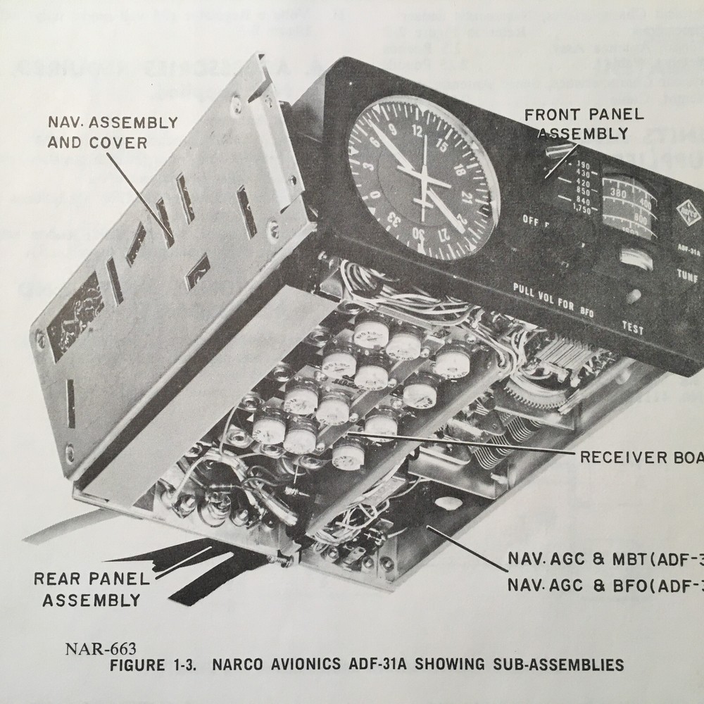 Narco ADF-31A Install & Service Manual