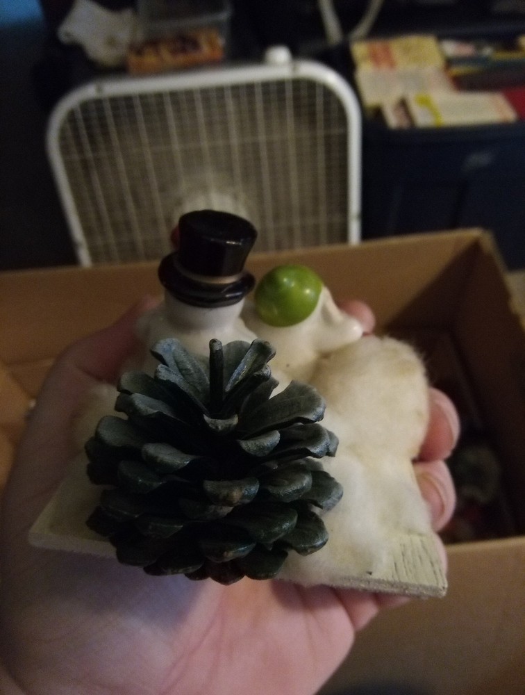Handmade Christmas Scene Decoration