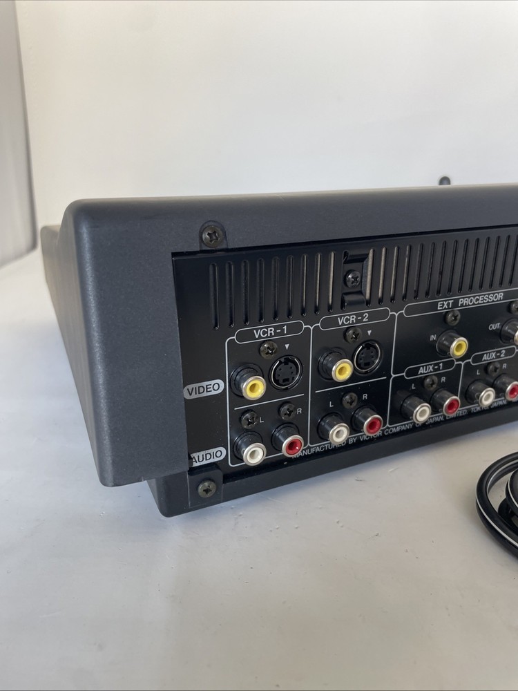 JVC JX-SV55 video editing Processor RCA Connectivity