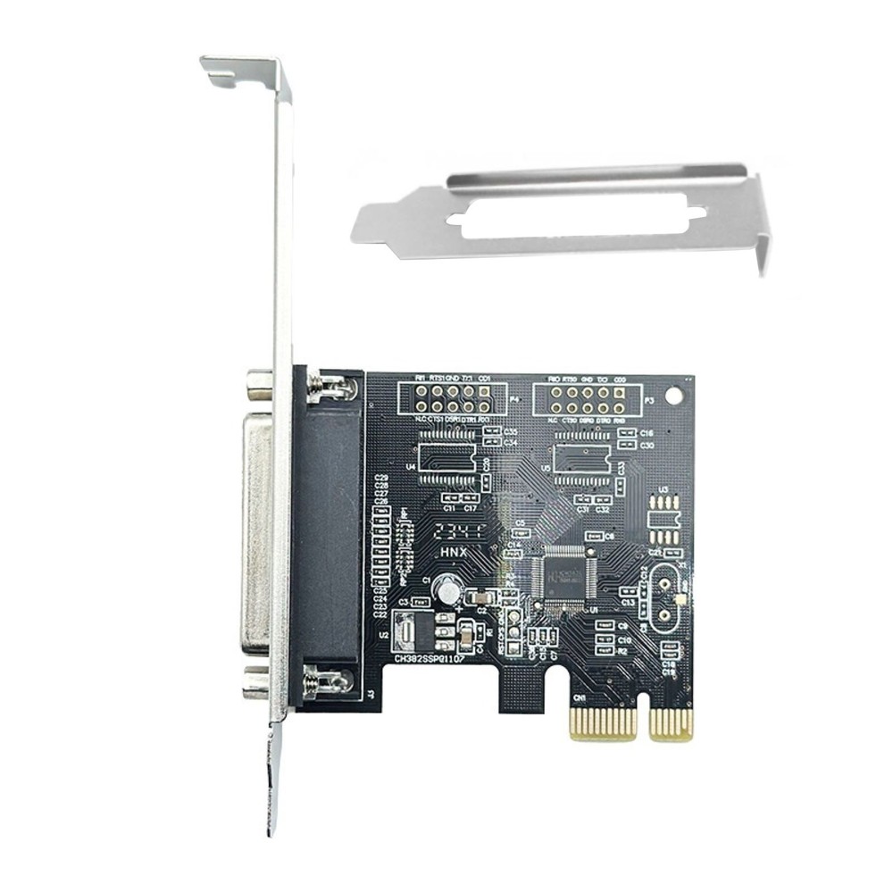 PCIe to DB25 Parallel Port Adapter Card for Windows Server 2003, for Linux