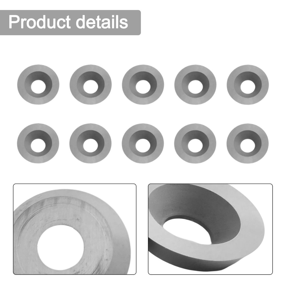 Professional grade round carbide inserts pack suitable for wood For Lathes