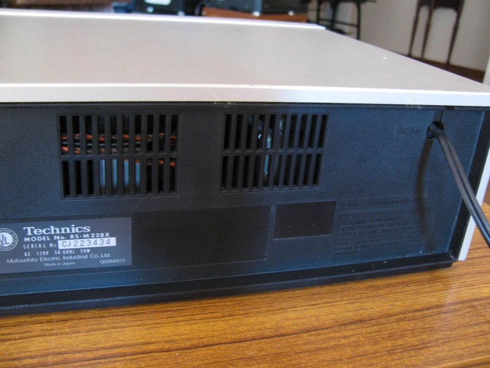 Technics RS-M228X 2 Head Cassette Deck Recorder Tested Full Function Works