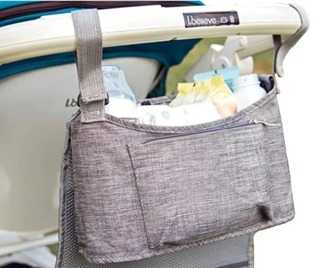 NWT SimpleBeing Gray Stroller Organizer Still In Packaging