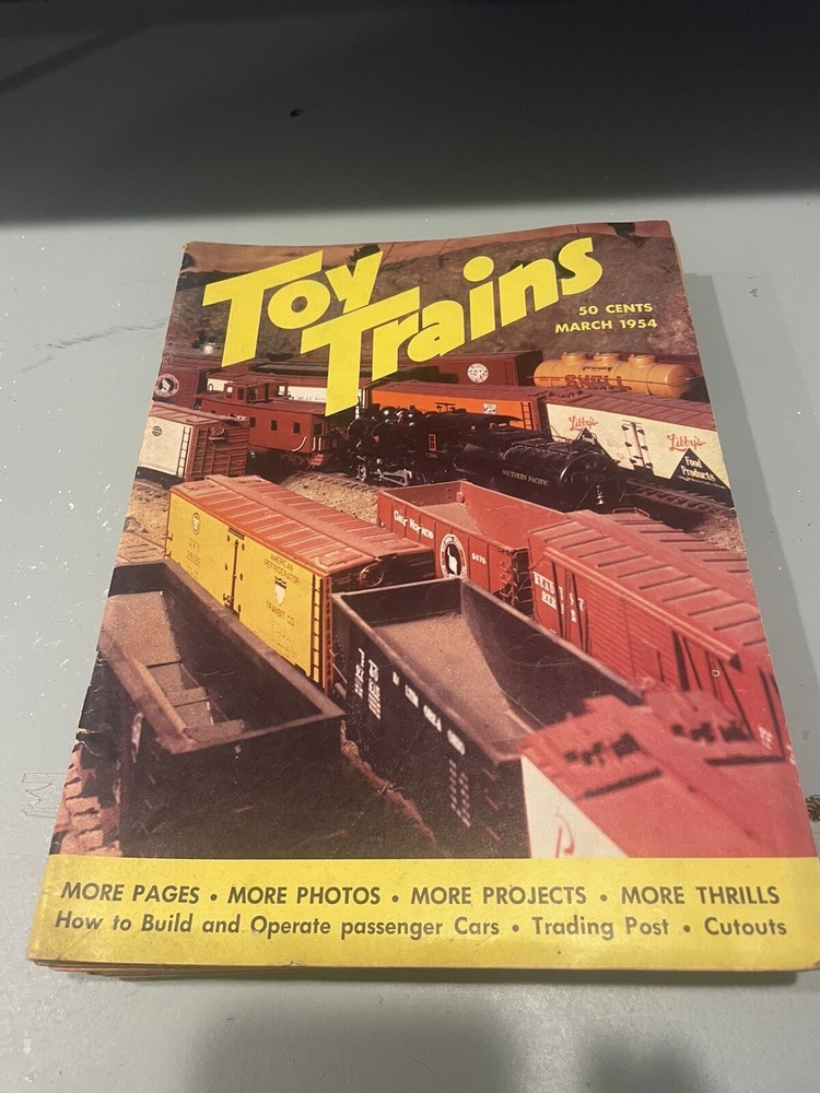 model train magazines from the 1950’s
