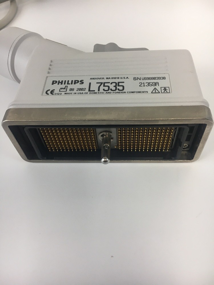 PHILLIPS L7535 LINEAR ARRAY ULTRASOUND TRANSDUCER COMPATIBLE W/ IMAGE POINT