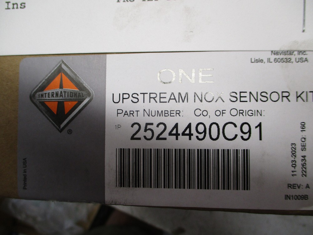 2524490C91 INTERNATIONAL UPSTREAM NOX SENSOR KIT
