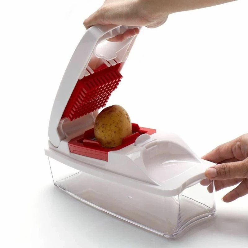 Tupperware Super Dicer 3 in 1 Vegetable Cutter Fruit Cutter Dicer Container New