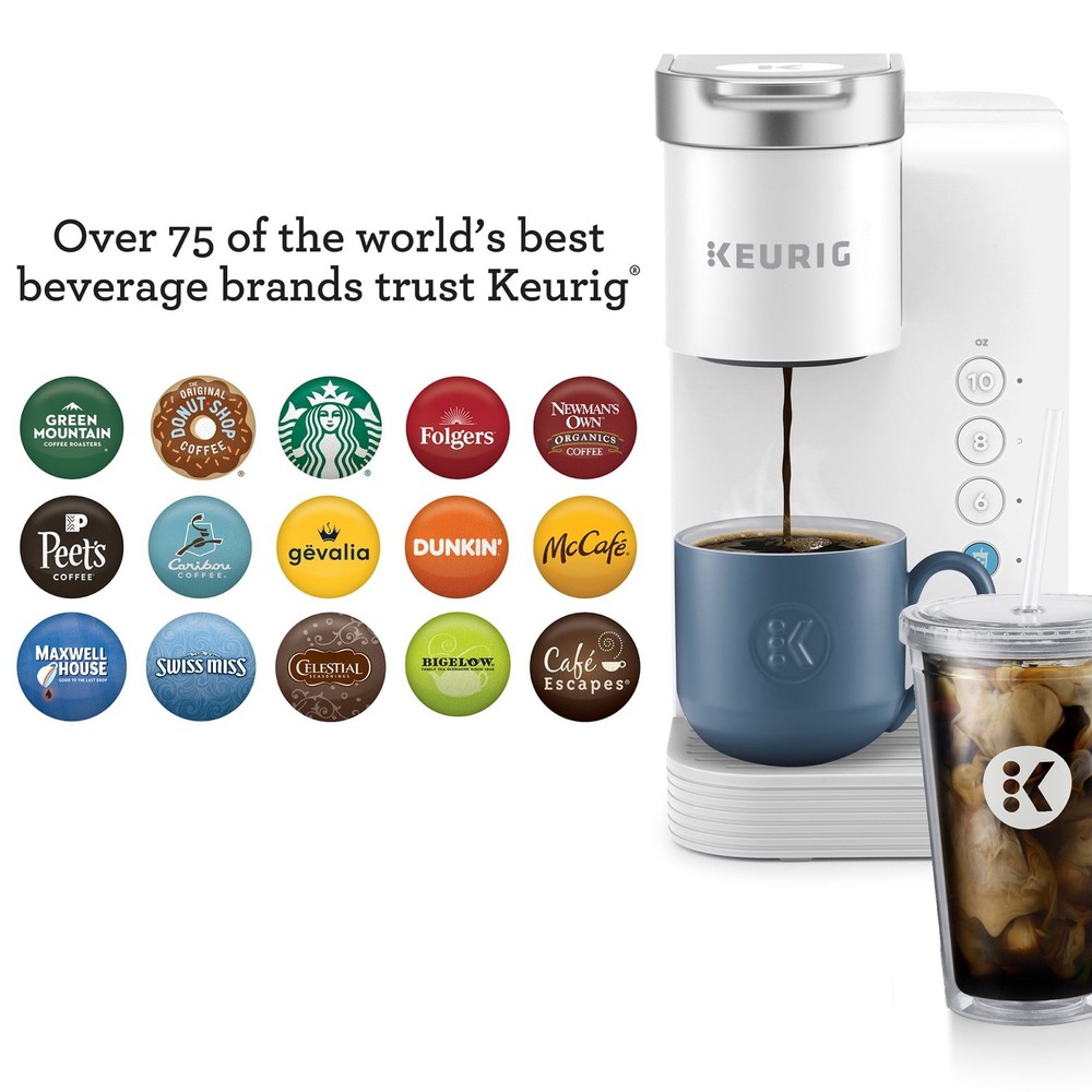 K-Express Essentials Plus, Iced and Hot Single-Serve K-Cup Pod Coffee Maker, ...