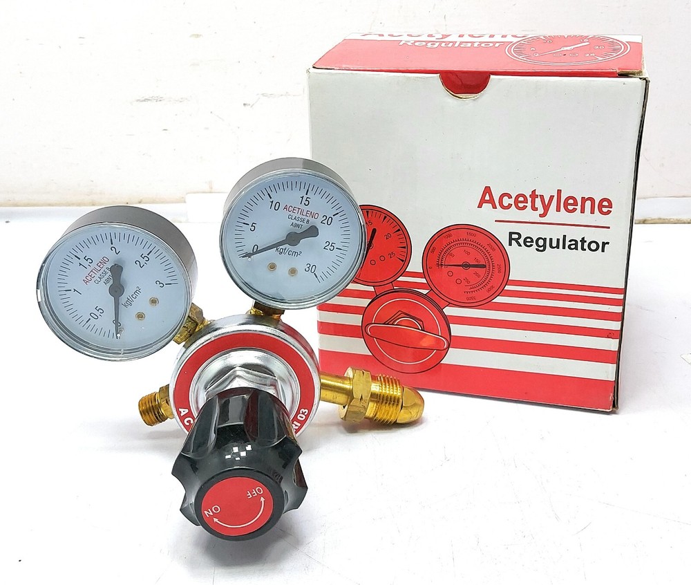 Acetylene Two Stage Acetylene Gas Pressure Regulator