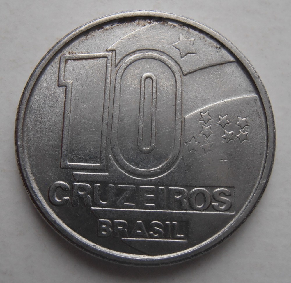 BRAZIL 10 CENTAVOS 1990