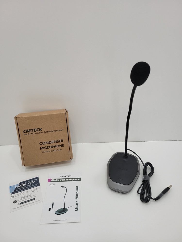 USB Condenser Microphone CMTECK CCS2.0 Tech Black