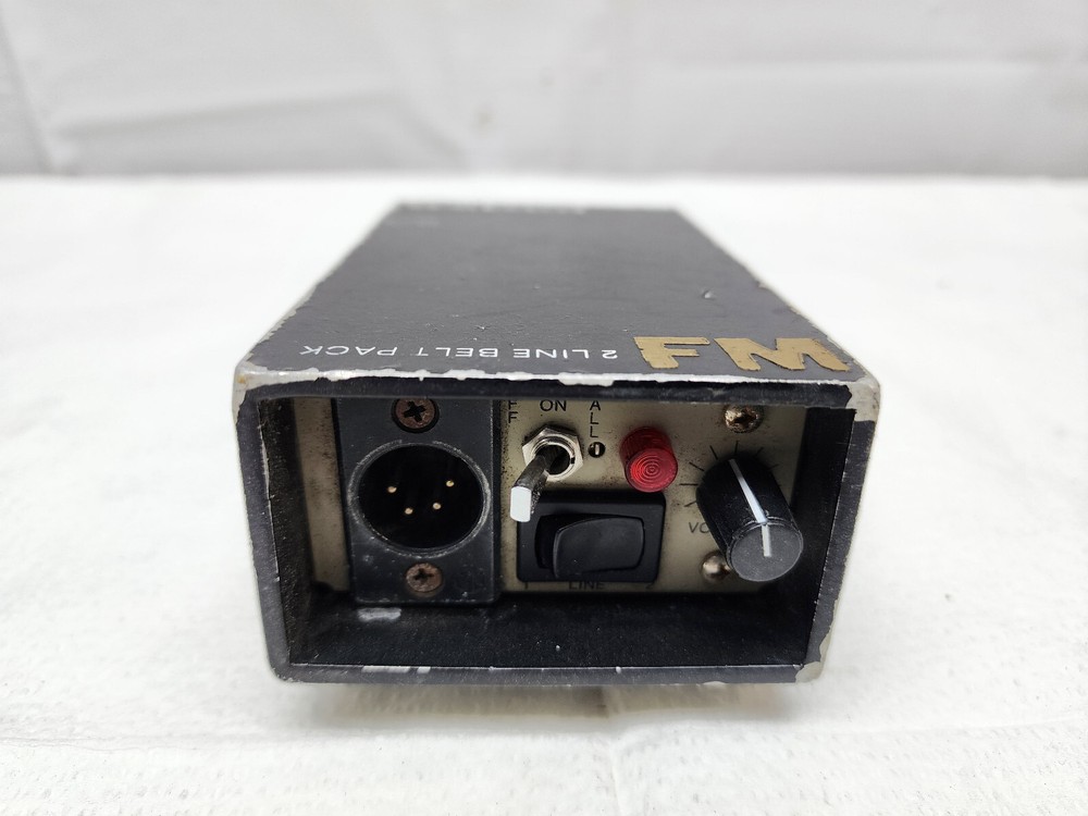 Telex IC-2A 2-Channel Wired Intercom Stereo Belt Pack