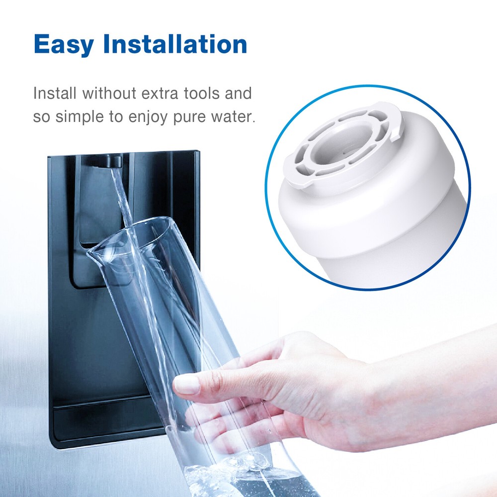 Waterspecialist MWF® Refrigerator Water Filter,Replacement for GE® MWF®