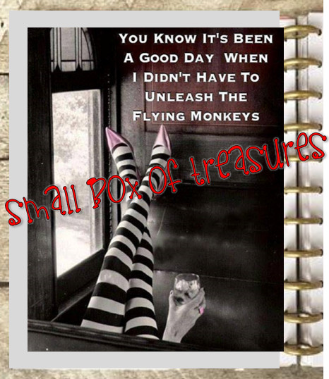 Flying Monkeys Two Sided Dashboard 4 use w BIG Happy Planner