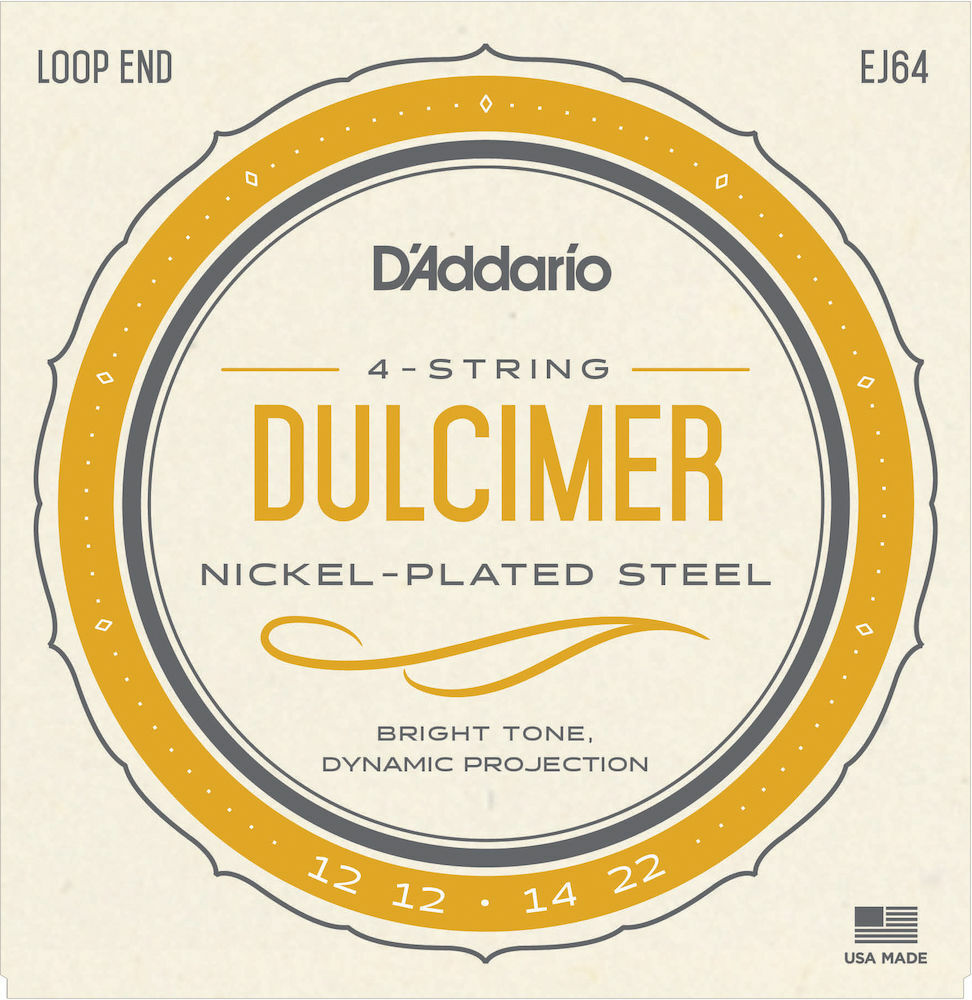 D'Addario EJ64 4-String Dulcimer Strings